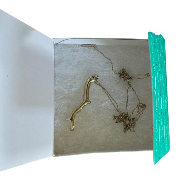 Stella & Dot Chase Coral Pendant Gold Tone Statement Necklace 16” Approx. NIB - Picture 12 of 13